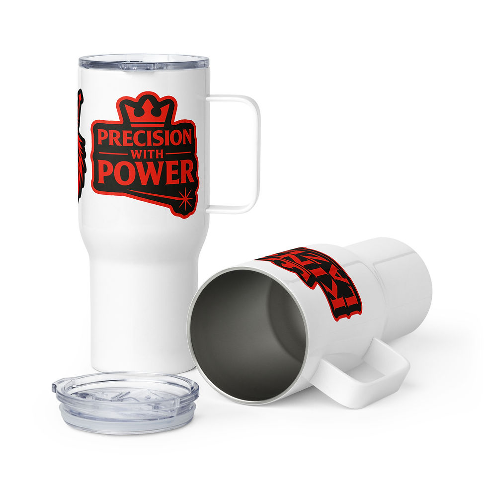 Thumbnail: Travel mug with a handle