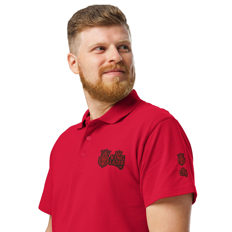 Thumbnail: King Lazer Premium pique polo shirt