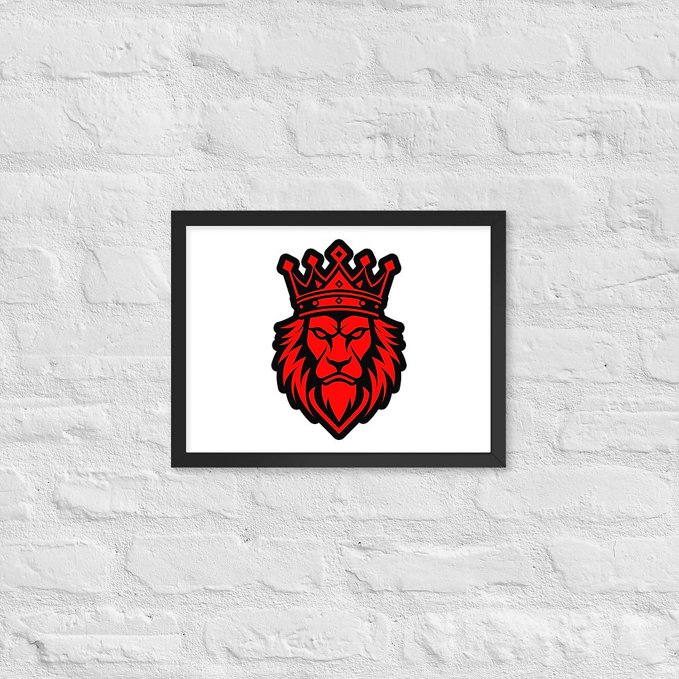 Thumbnail: Framed poster