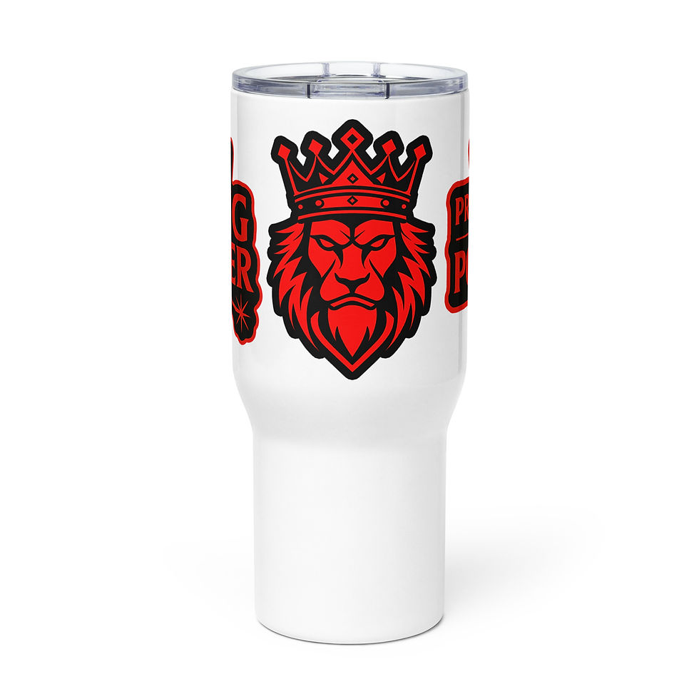Thumbnail: Travel mug with a handle