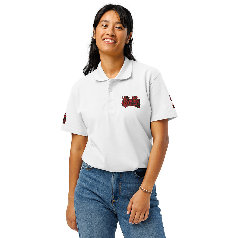 Thumbnail: King Lazer Premium pique polo shirt
