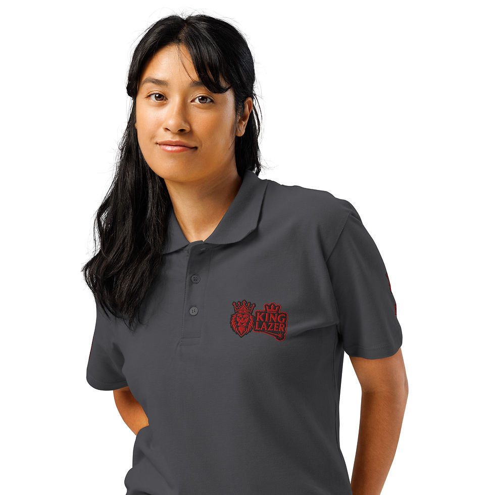 Thumbnail: King Lazer Premium pique polo shirt
