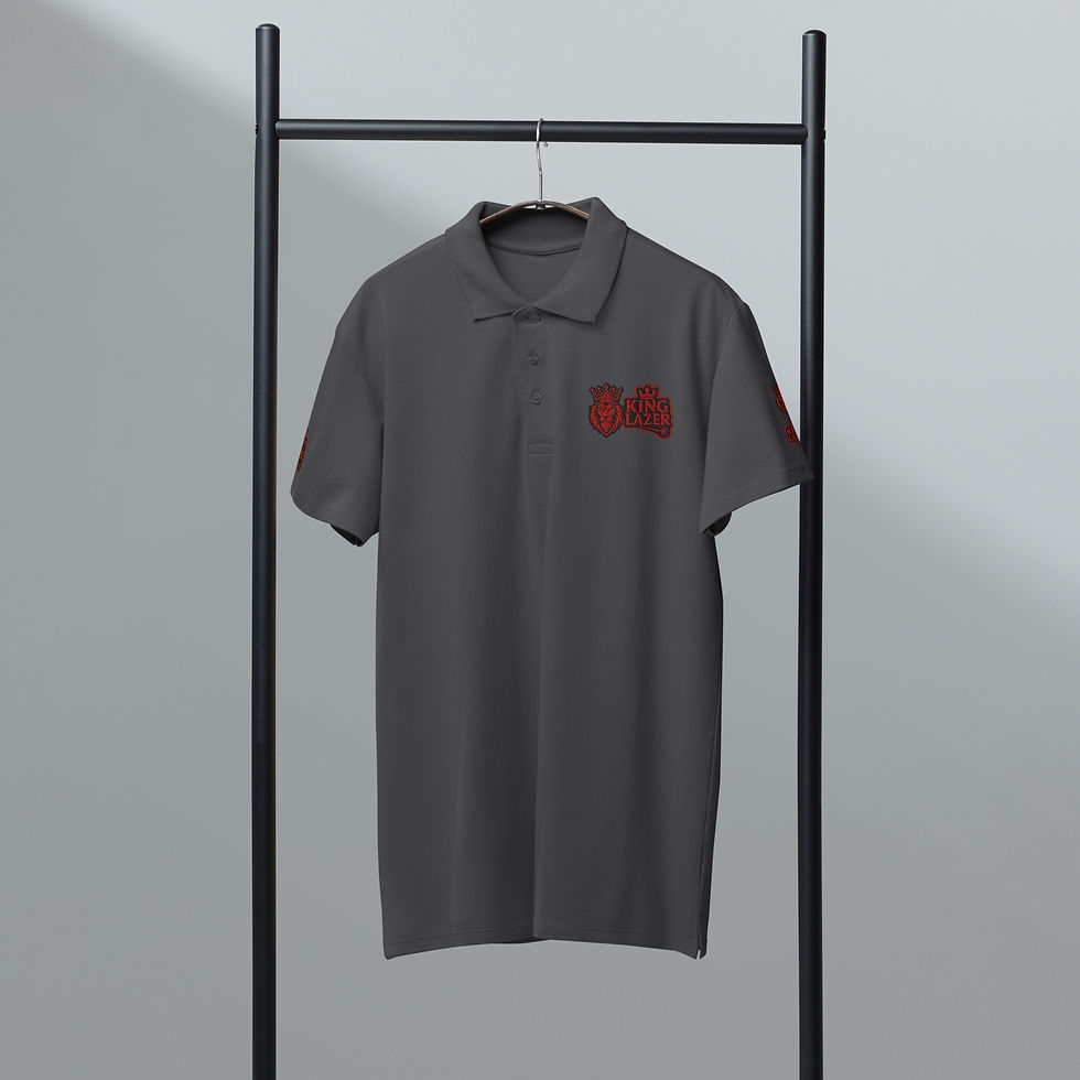Thumbnail: King Lazer Premium pique polo shirt