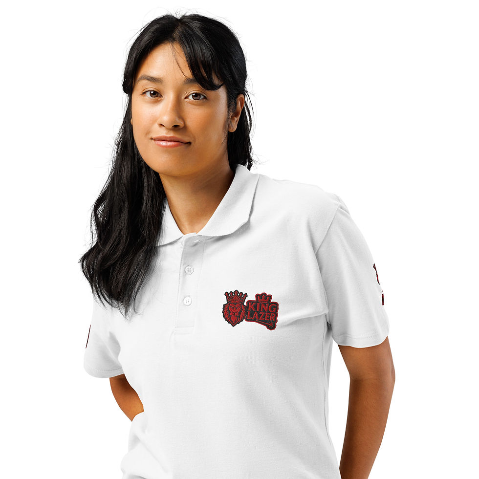 Thumbnail: King Lazer Premium pique polo shirt