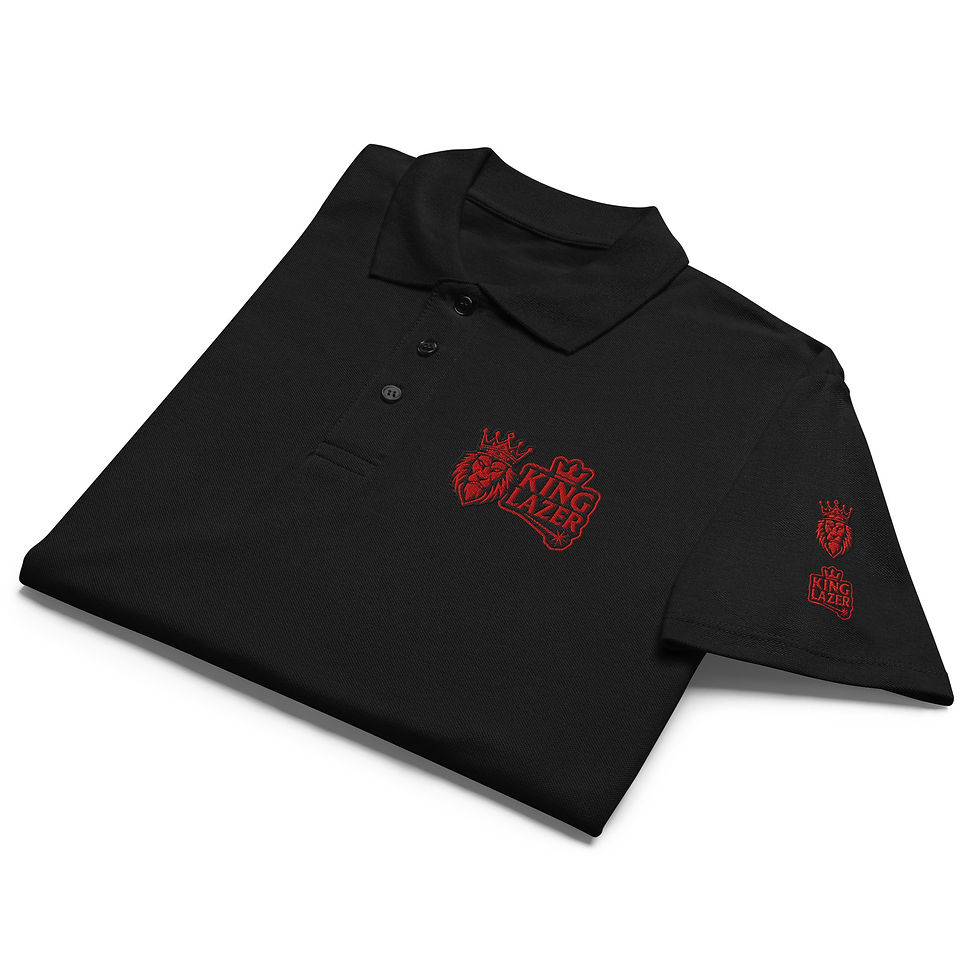 Thumbnail: King Lazer Premium pique polo shirt