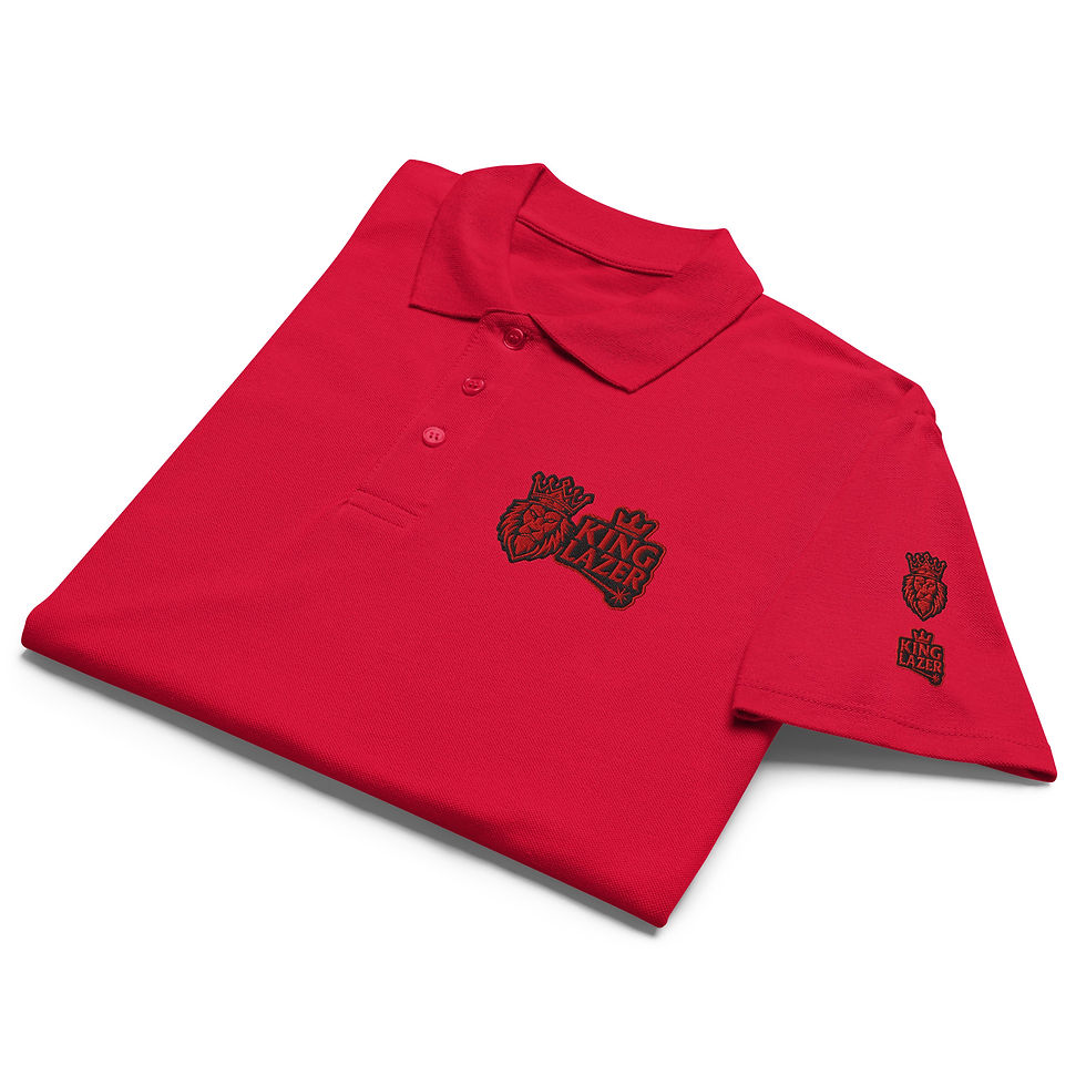 Thumbnail: King Lazer Premium pique polo shirt