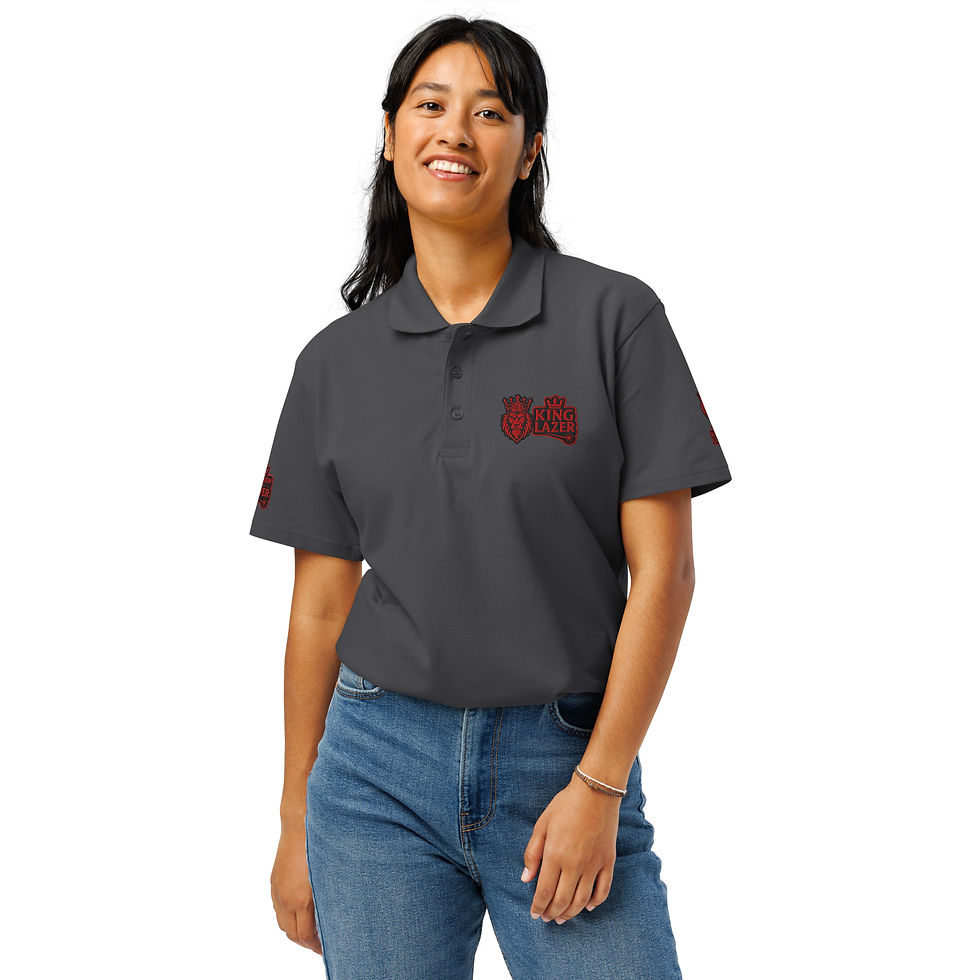 Thumbnail: King Lazer Premium pique polo shirt