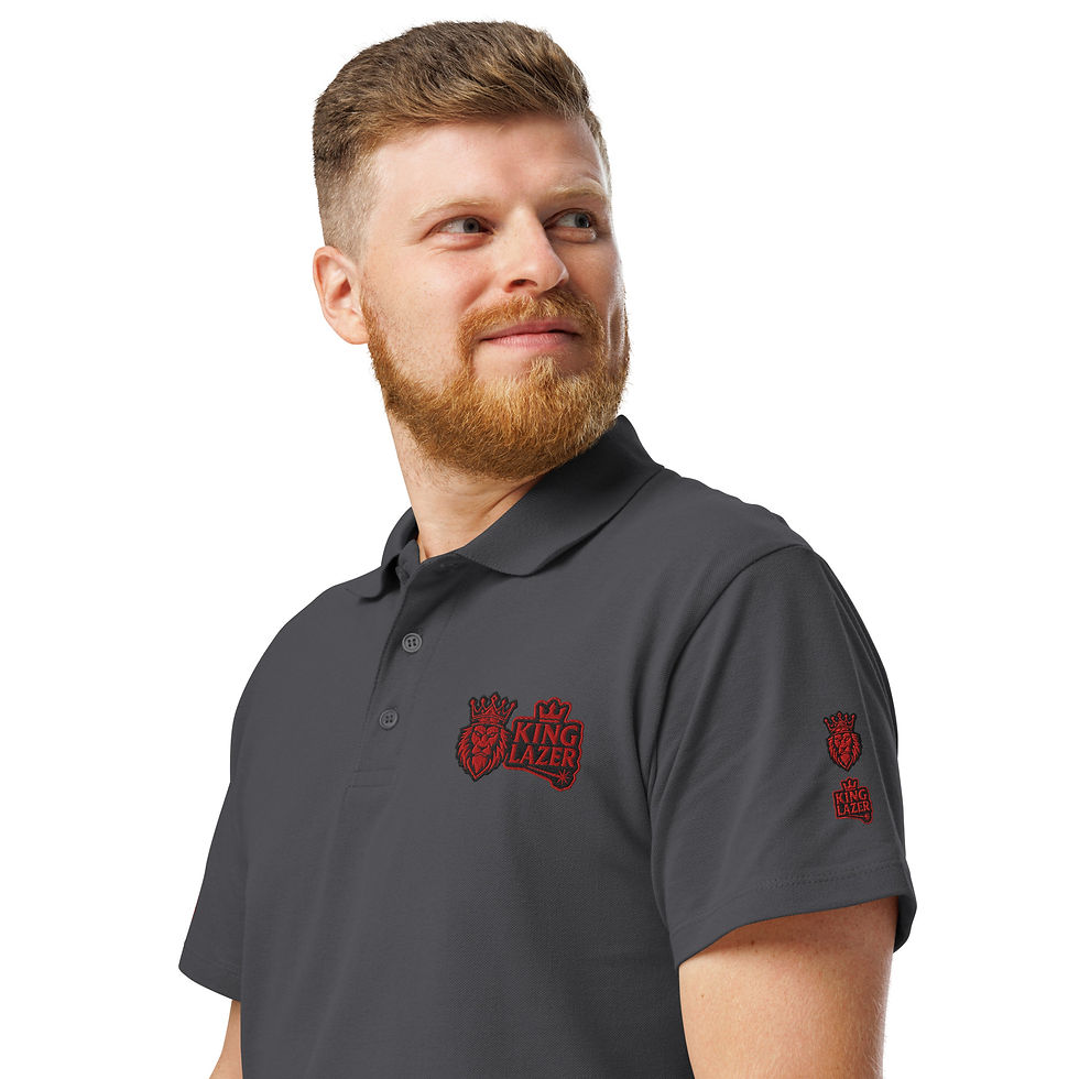 Thumbnail: King Lazer Premium pique polo shirt