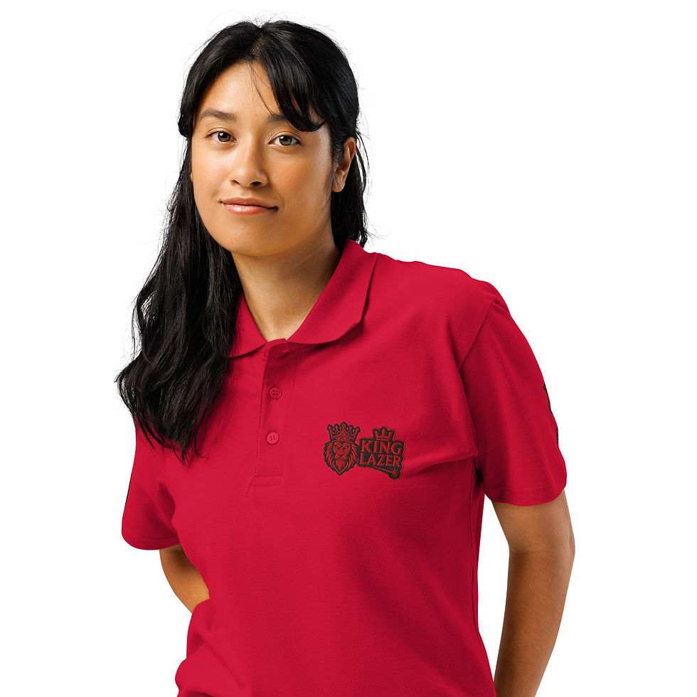 Thumbnail: King Lazer Premium pique polo shirt