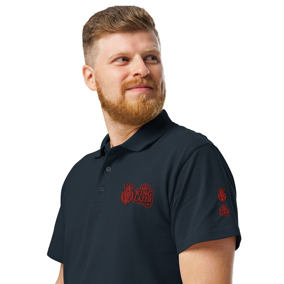 Thumbnail: King Lazer Premium pique polo shirt