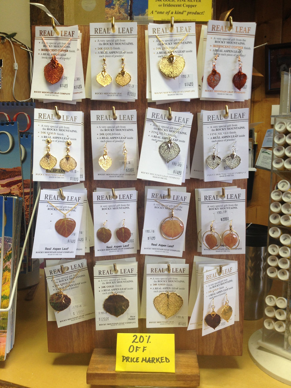 Aspen Leaf Jewelry