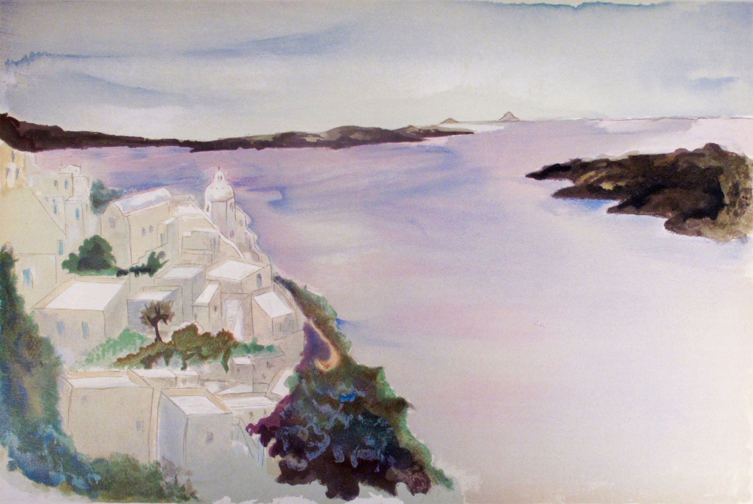 Astri Bergman Taube "Havets vinblåa våg.."