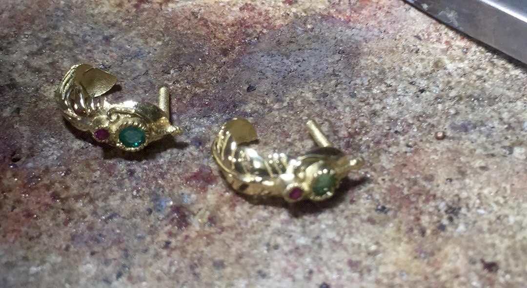 feather earings