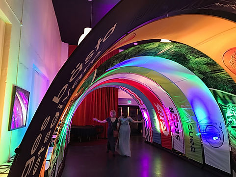 Premium Präsentationssystem als Tunnel