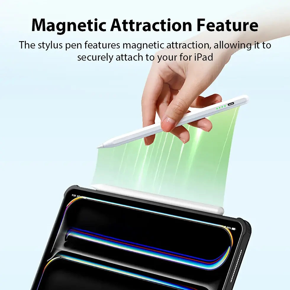 Thumbnail: For Apple Pencil Stylus For iPad A16 Air 11 5 4 Pro 11th 13 12.9 M4 M3 M2 Pens 1