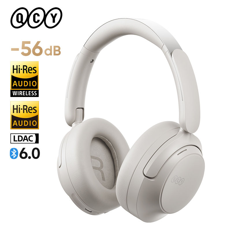 Thumbnail: QCY H3S Over Ear Headphone Hi-Res LDAC Spatial Sound Headset H3S -56dB Adaptive 