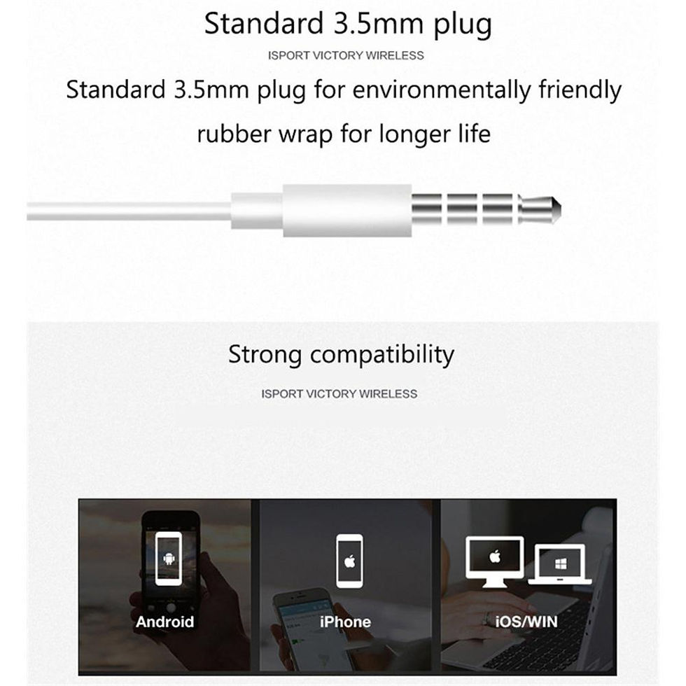 Thumbnail: 3.5mm Wired Headphone Noise Reduction In Ear Headset Wired Earphones With Microp