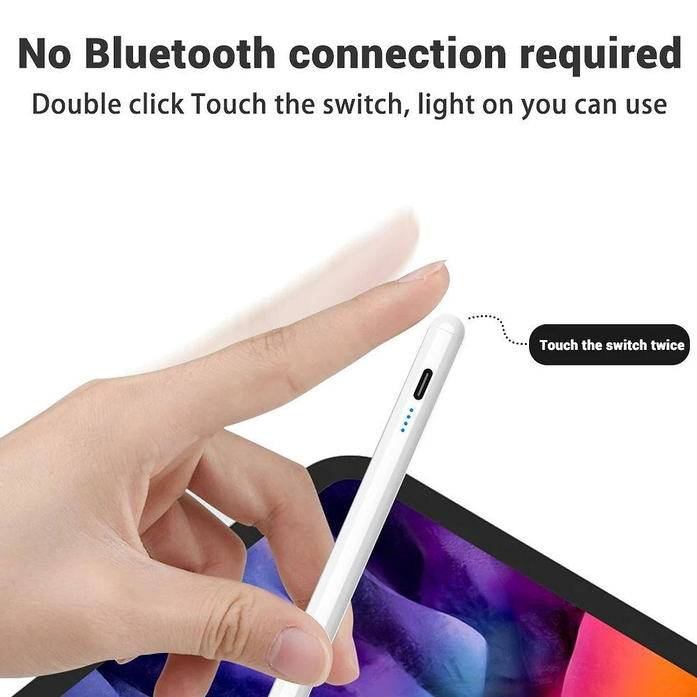 Thumbnail: For Apple Pencil Stylus For iPad A16 Air 11 5 4 Pro 11th 13 12.9 M4 M3 M2 Pens 1