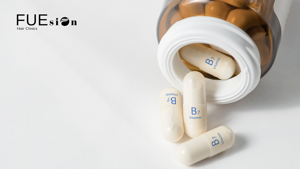 Biotin After Hair Transplant: How FUEsion Hair Clinics Ensures Optimal Hair Growth