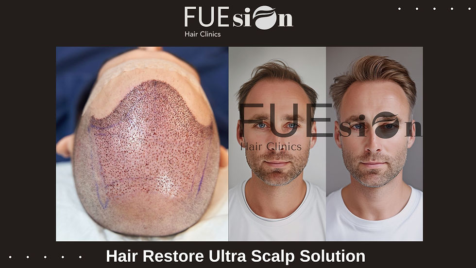 HAIR RESTORE ULTRA SCALP SOLUTION AT FUESION HAIR CLINICS: A COMPREHENSIVE GUIDE TO REVOLUTIONARY HAIR RESTORATION