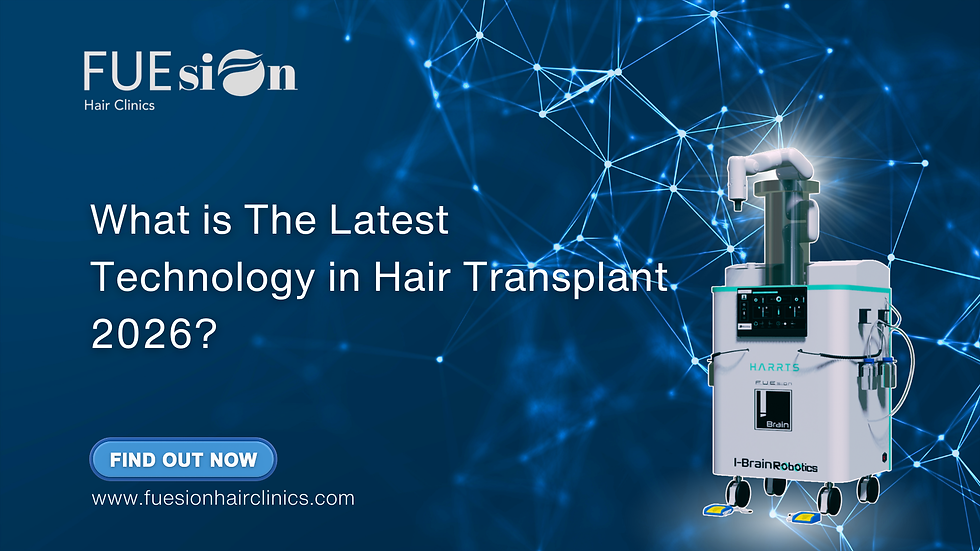 What is the Latest Technology in Hair Transplant 2026? A Comprehensive Look at FUEsion Hair Clinics