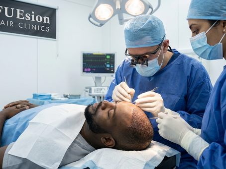 Black People Hair Transplant: Advanced, Natural & Customized Solutions at FUEsion Hair Clinics