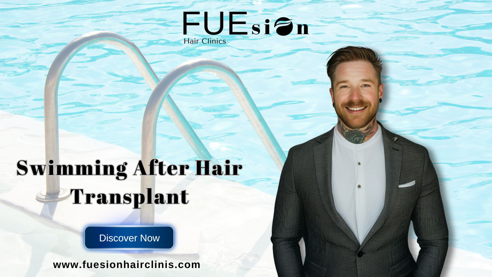 Swimming After Hair Transplant: A Guide by FUEsion Hair Clinics