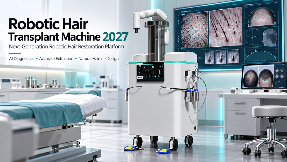 BEST ROBOTIC HAIR TRANSPLANT MACHINE 2027: DISCOVER THE FUESION X SYSTEM AT FUESION HAIR CLINICS