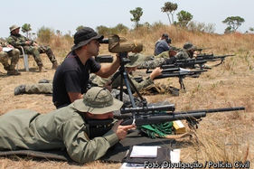 Policiais do Tigre participam de treinamento para snipers em Brasília