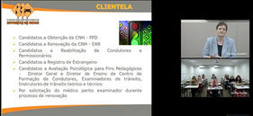 Detran debate trânsito com acadêmicos de Direito e Psicologia