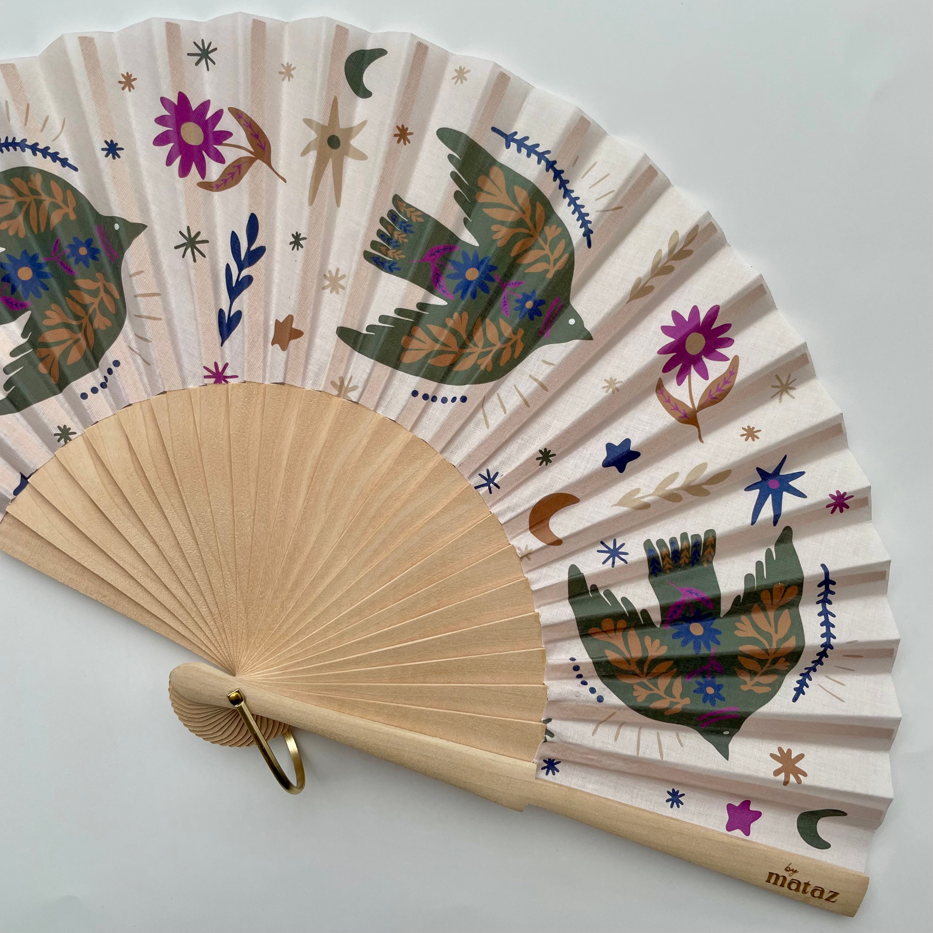 ÉVENTAIL ILLUSTRÉ ENVOL