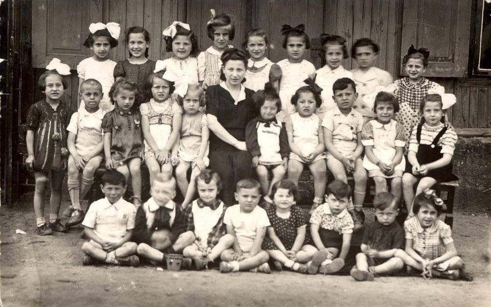Turma de 1º ano, Gueto de Lodz 1942
