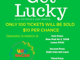 Get Lucky -- a St. Patrick's Day Raffle!