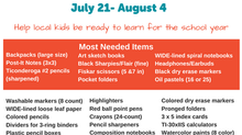 School Supply Drive