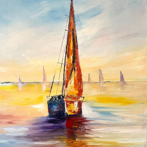 CAYUCO
Técnica: Óleo sobre tela.
Tamaño: 60 x 50 cm.
Año: 2024
Una experiencia dual: Gozo y angustia, fuerza que derrota al miedo, prueba de valentía y sobrevivencia.