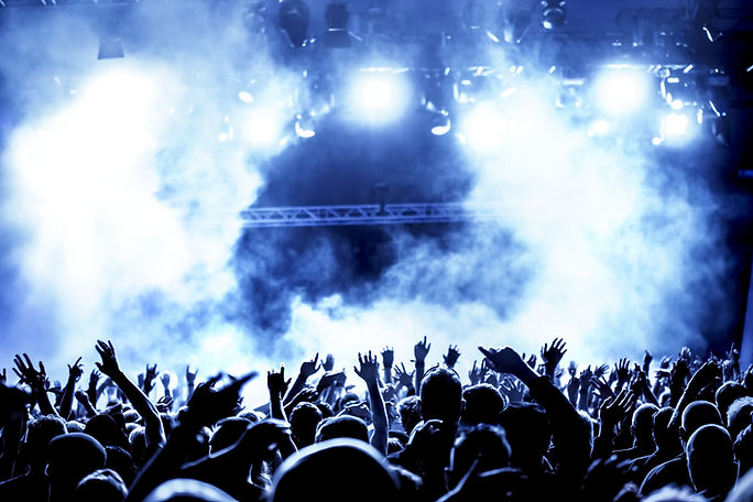 Concert Crowd Scene