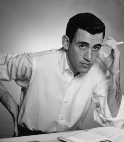 J.D. Salinger with a cigarette