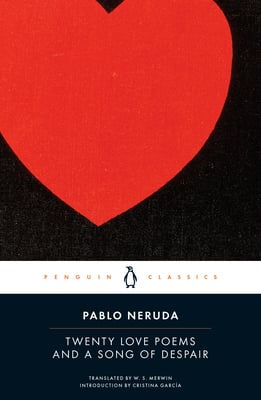 Black book cover with a red heart ilustrated on the front by Andy Warhol