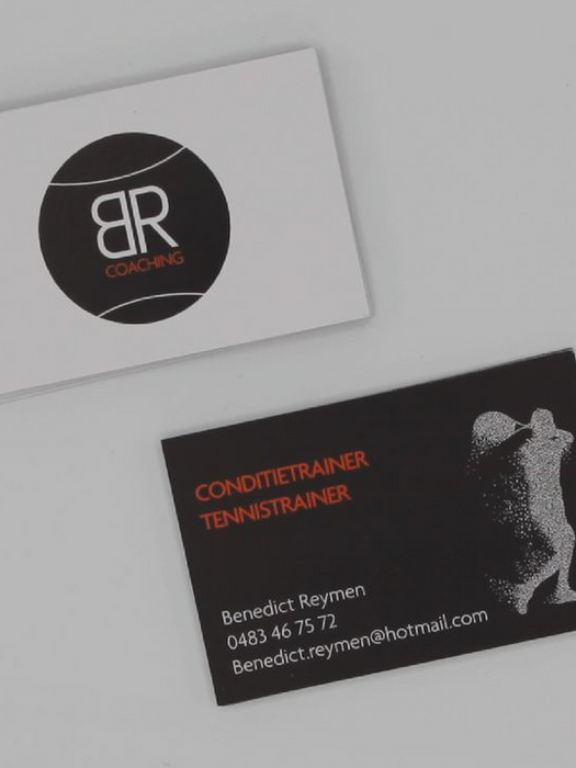 Ontwerp en drukken van visitekaartjes. Ook wel naamkaartjes of businesscards genoemd.