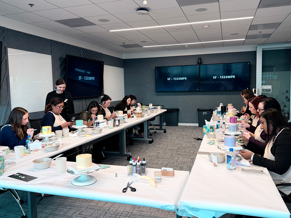 Corporate Cake Decorating Classes in San Francisco