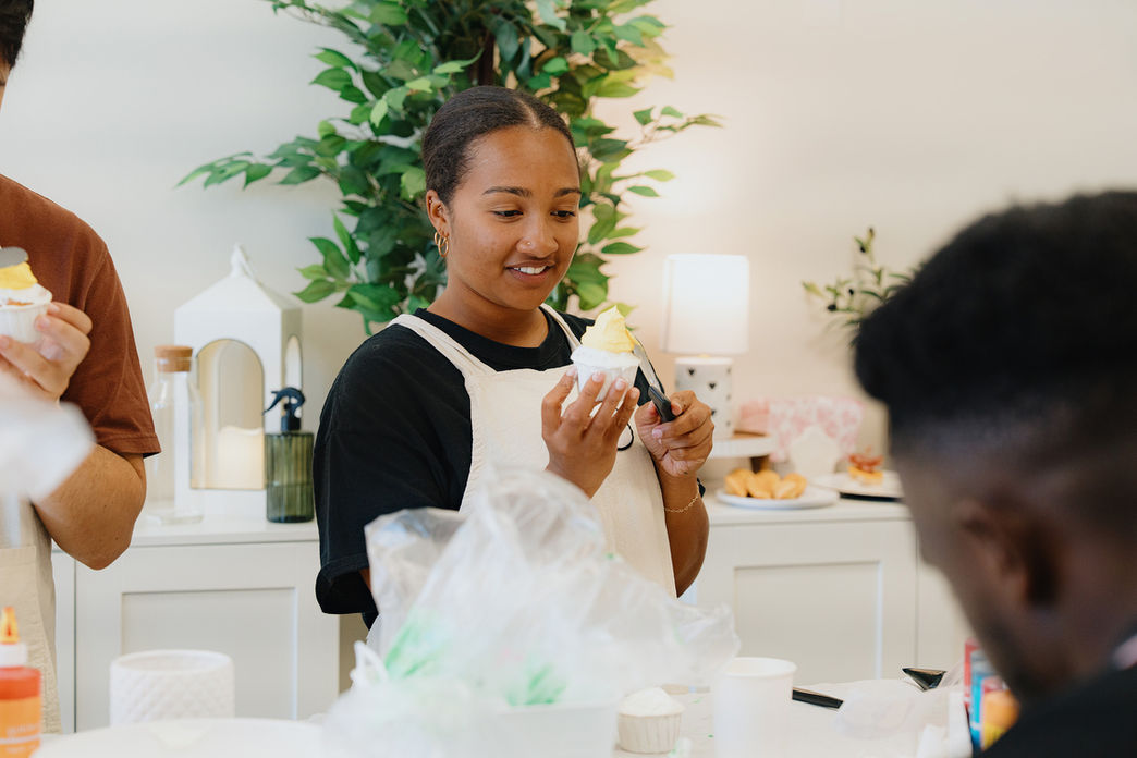 Cake Decorating Activation for Corporate Event and Team Building | Olesia Cake Studio | San Francisco