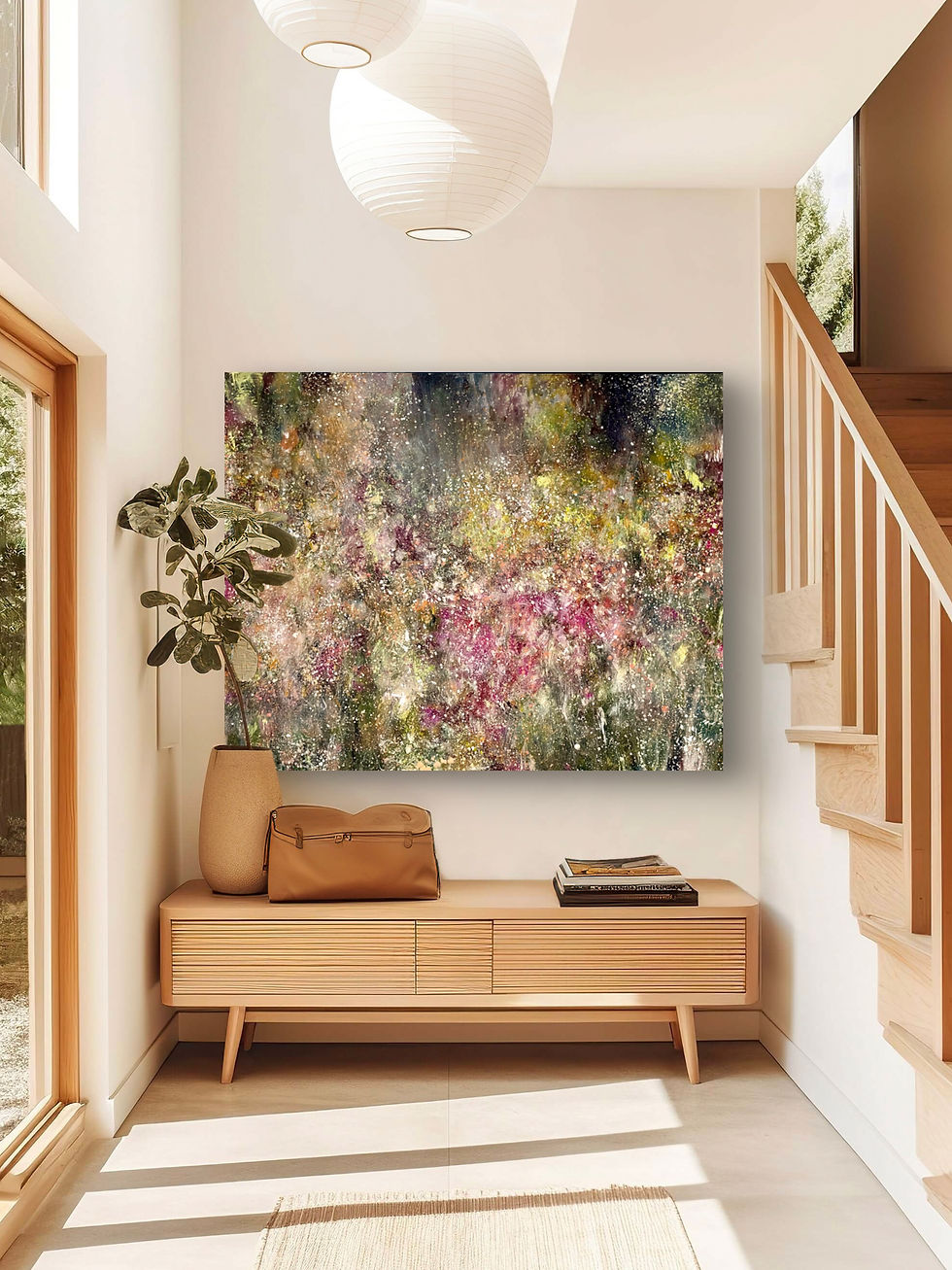 Thumbnail: Cosmic Garden  Original Painting