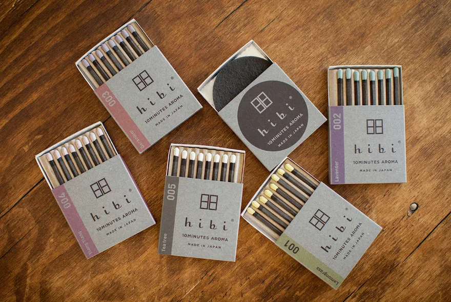 結合火柴與線香的 hibi 10 MINUTES AROMA，獲 2019 Good Design Award，為傳統產業找到新交會點。