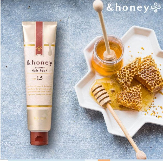 縮圖：日本 &HONEY 蜂蜜深层滋润发丝1.5 130g &HONEY Deep Moisture Hair Pack 1.5 130g