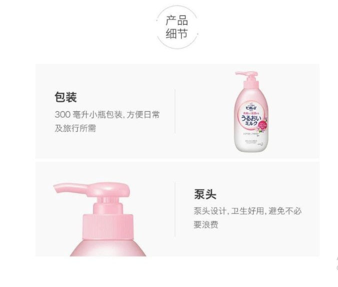 Thumbnail: 日本 KAO 花王 碧柔保湿乳液全身润肤乳 300ml KAO Biore Penetration Moisture Milk Floral 300ml
