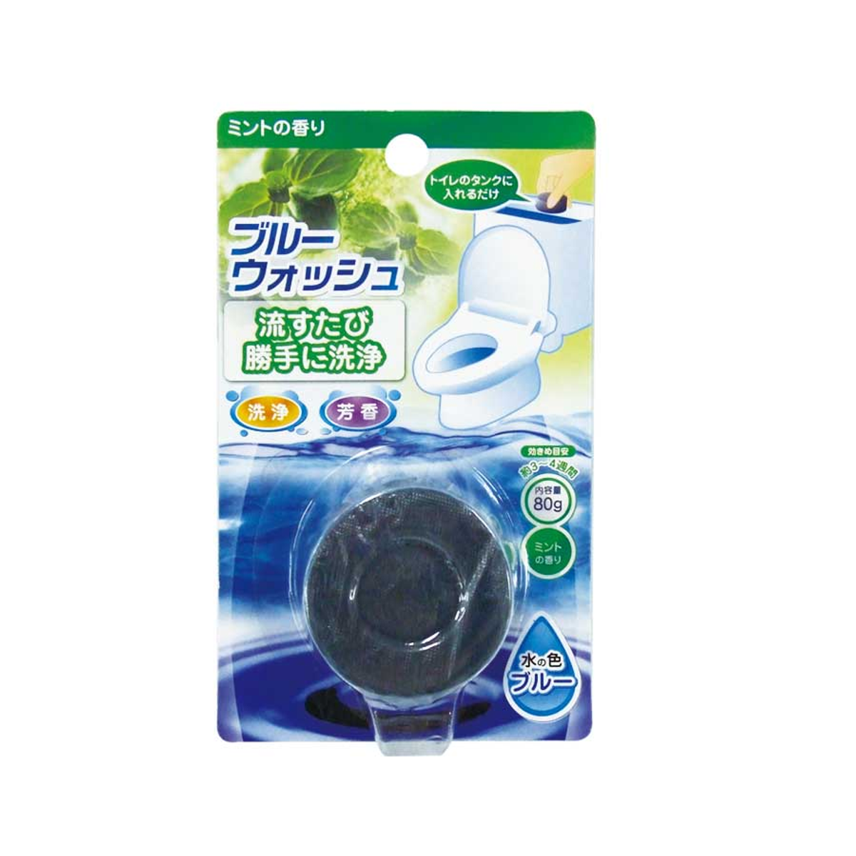 SEIWAPRO 马桶水箱杀菌除臭剂 #薄荷味 Toilet Tablet #Mint 1pc