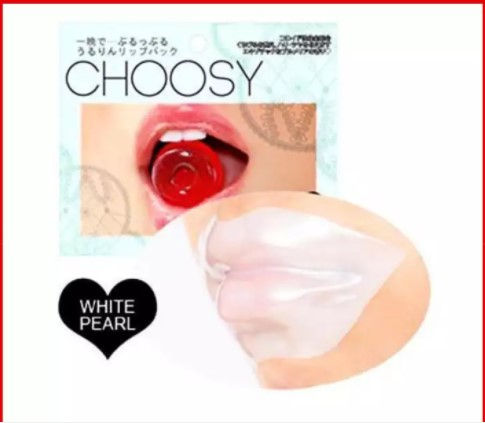 縮圖：日本PURE SMILE CHOOSY 白色珍珠唇膜 1片入 PURE SMILE Choosy White Pearl Lip Mask 1pcs
