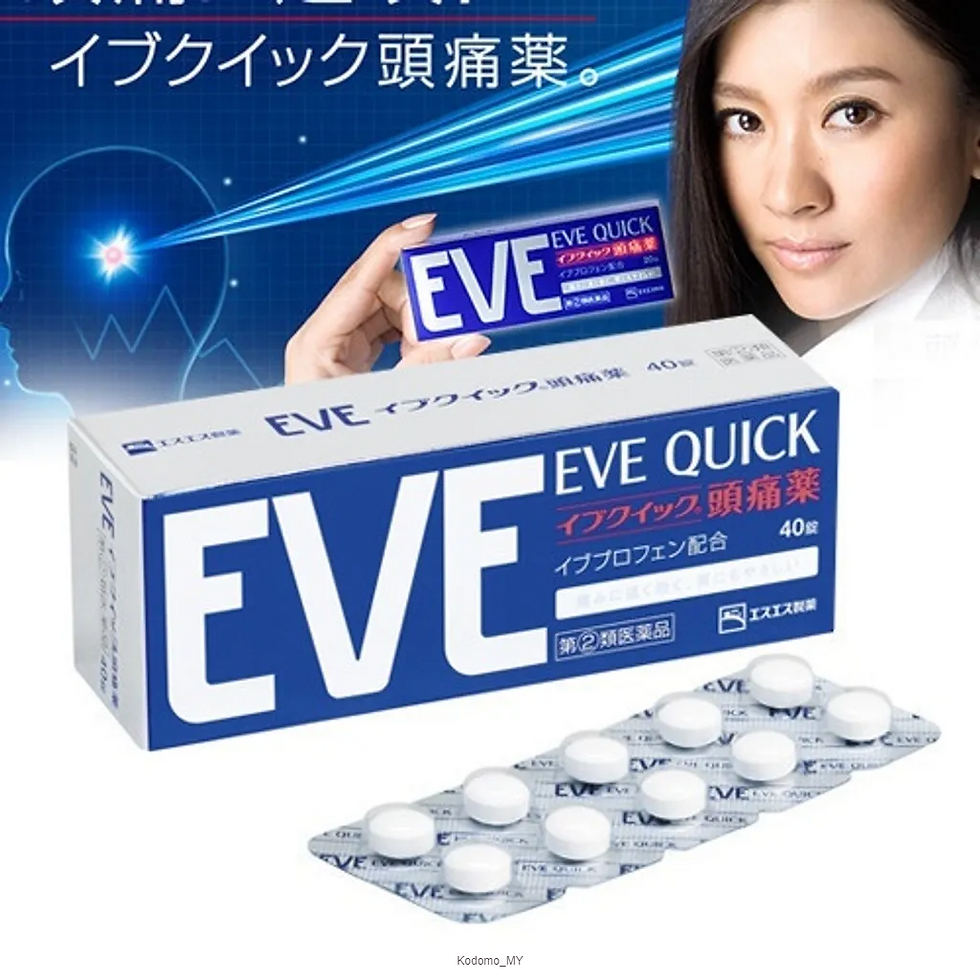 縮圖：日本白兔EVE Quick 止痛片 40粒 EVE Quick Headache Medicine 40tablets