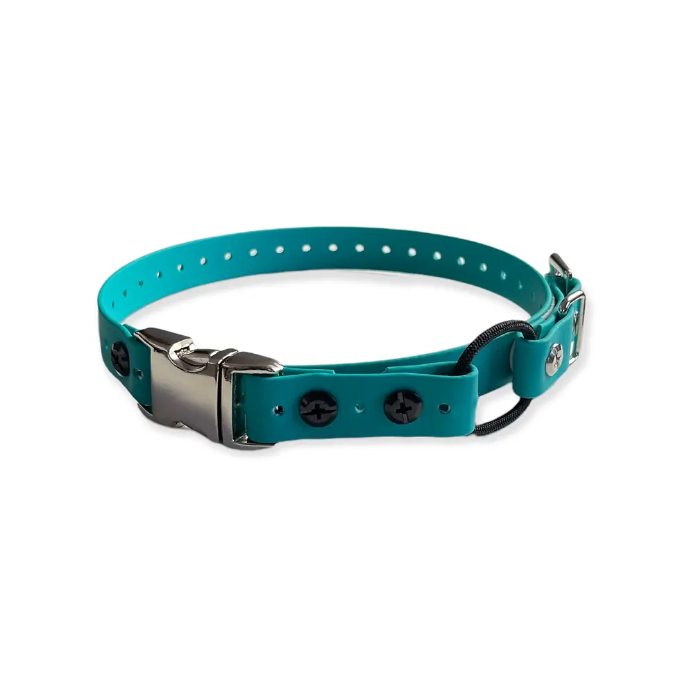 Thumbnail: 3/4" Quick Snap Bungee Mini Biothane Collar