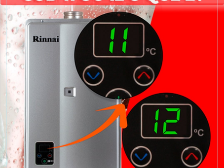 Código de erro aquecedor a Gás